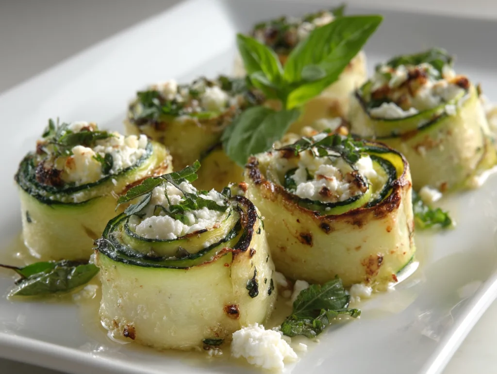 Zucchini Rollups with Ricotta Recipe