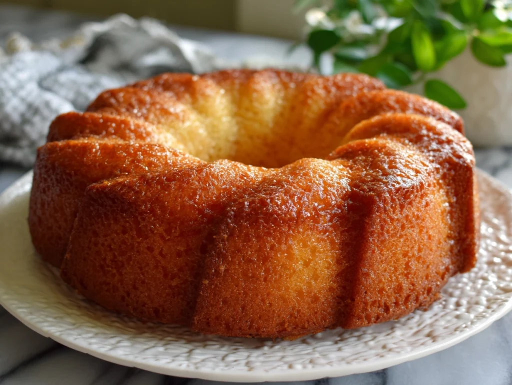 crunchy top pound cake recipe