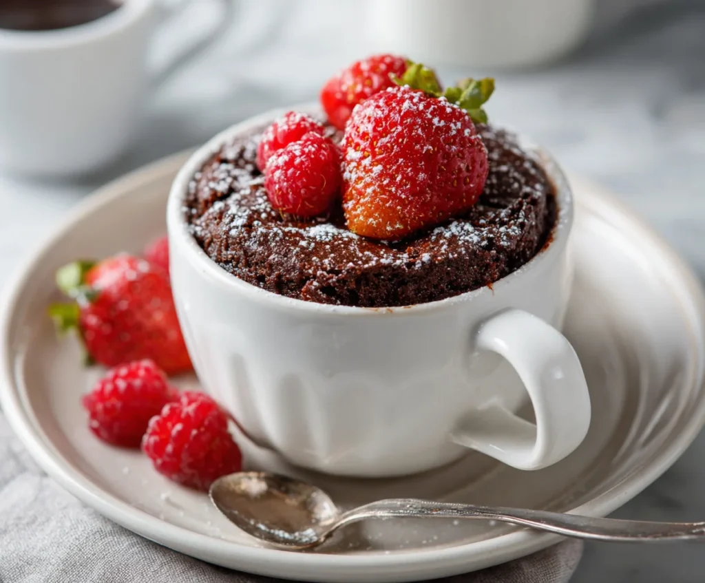 mug cake recipe microwave