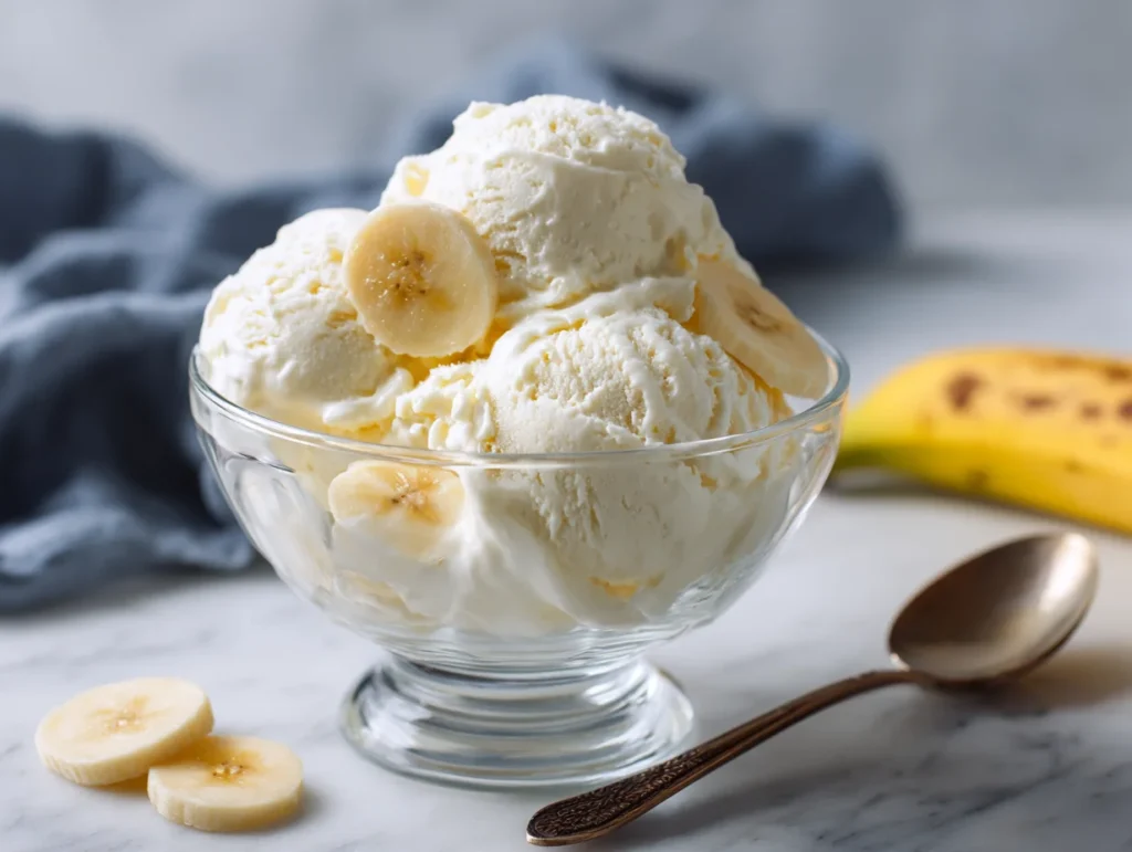 Banana ice cream