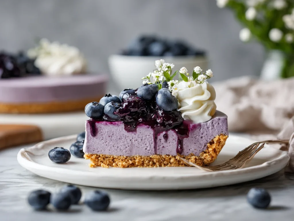 Blueberry dessert