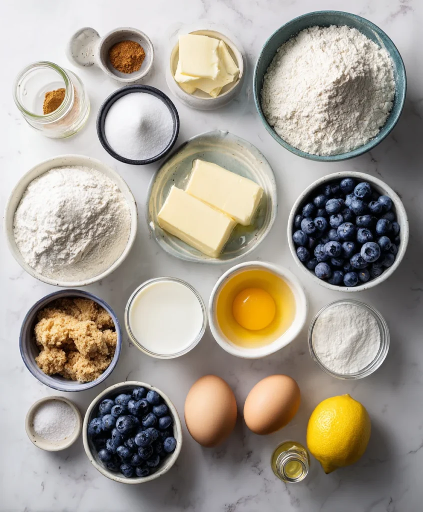 Blueberry muffins