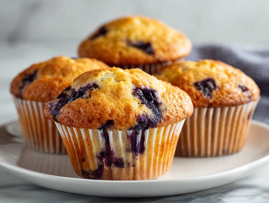 Blueberry muffins