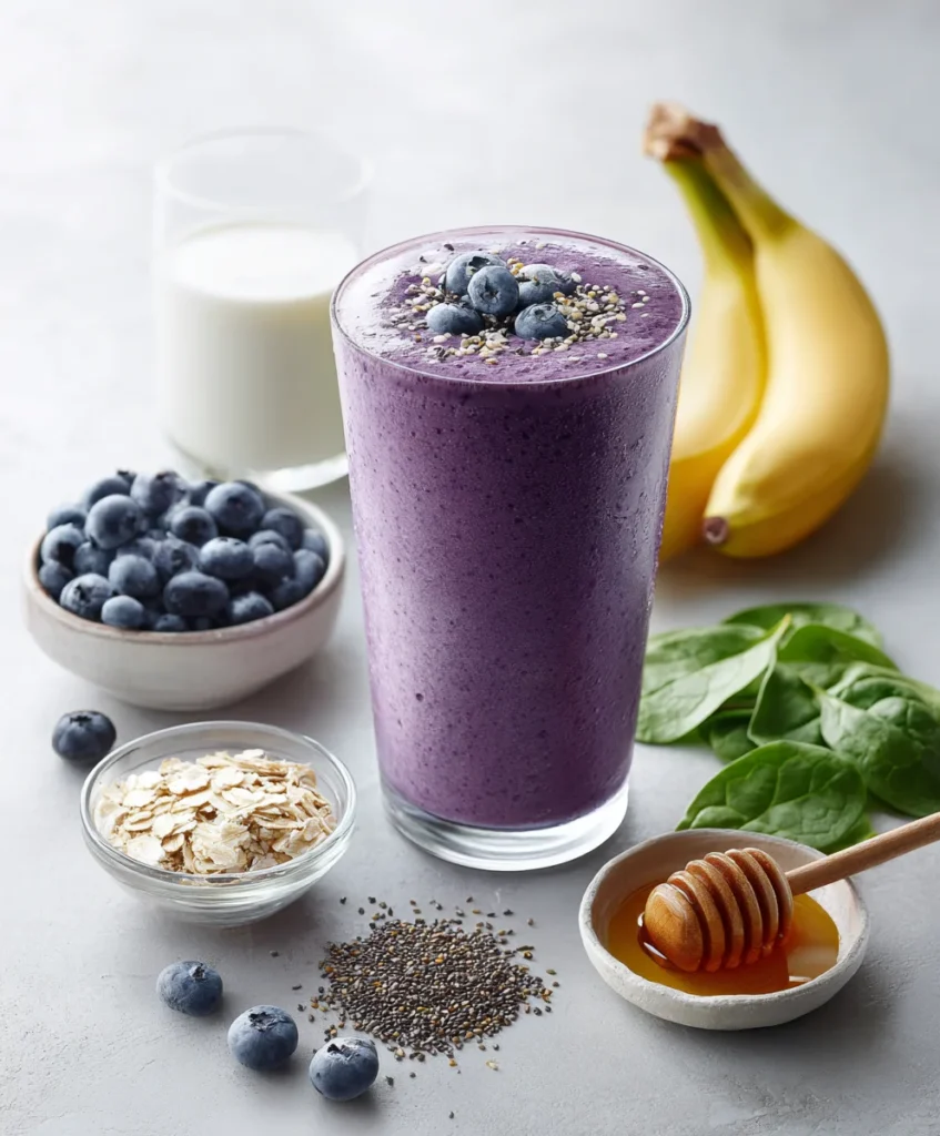 Blueberry smoothie