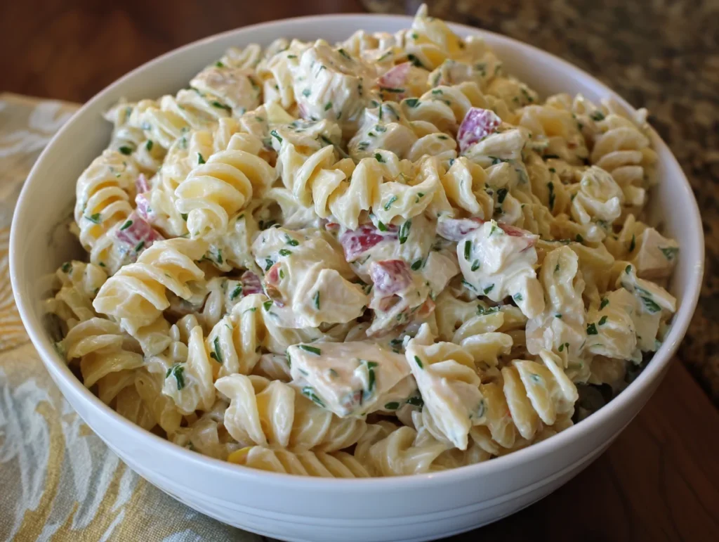 Chicken pasta salad