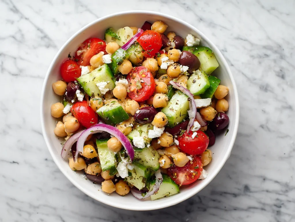 Chickpea salad