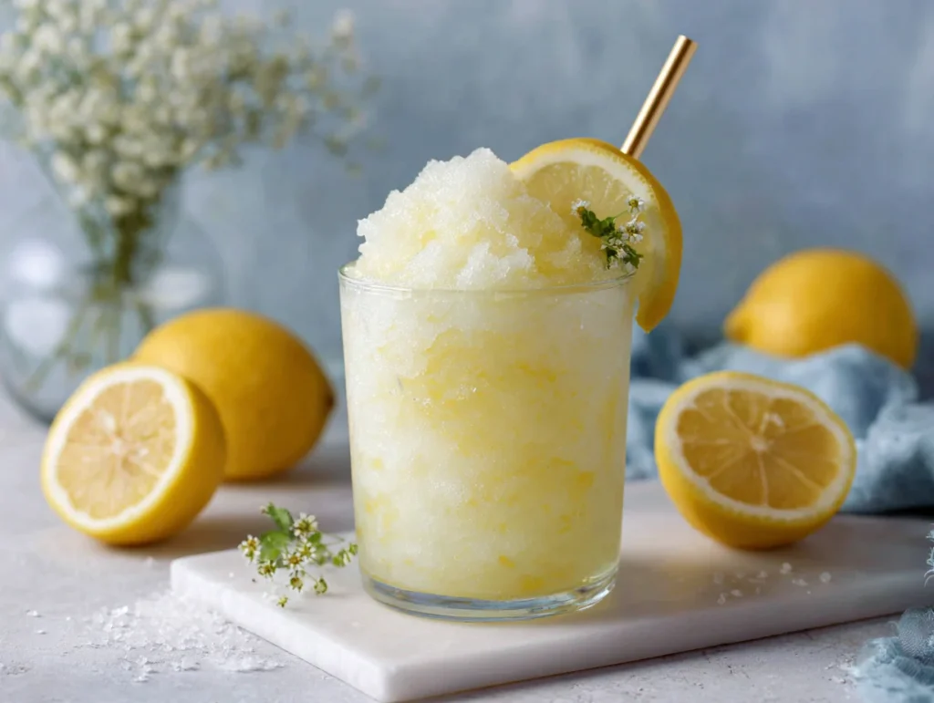 Frozen lemonade