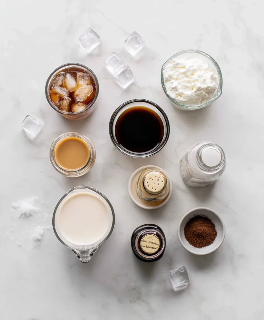 Iced coffee