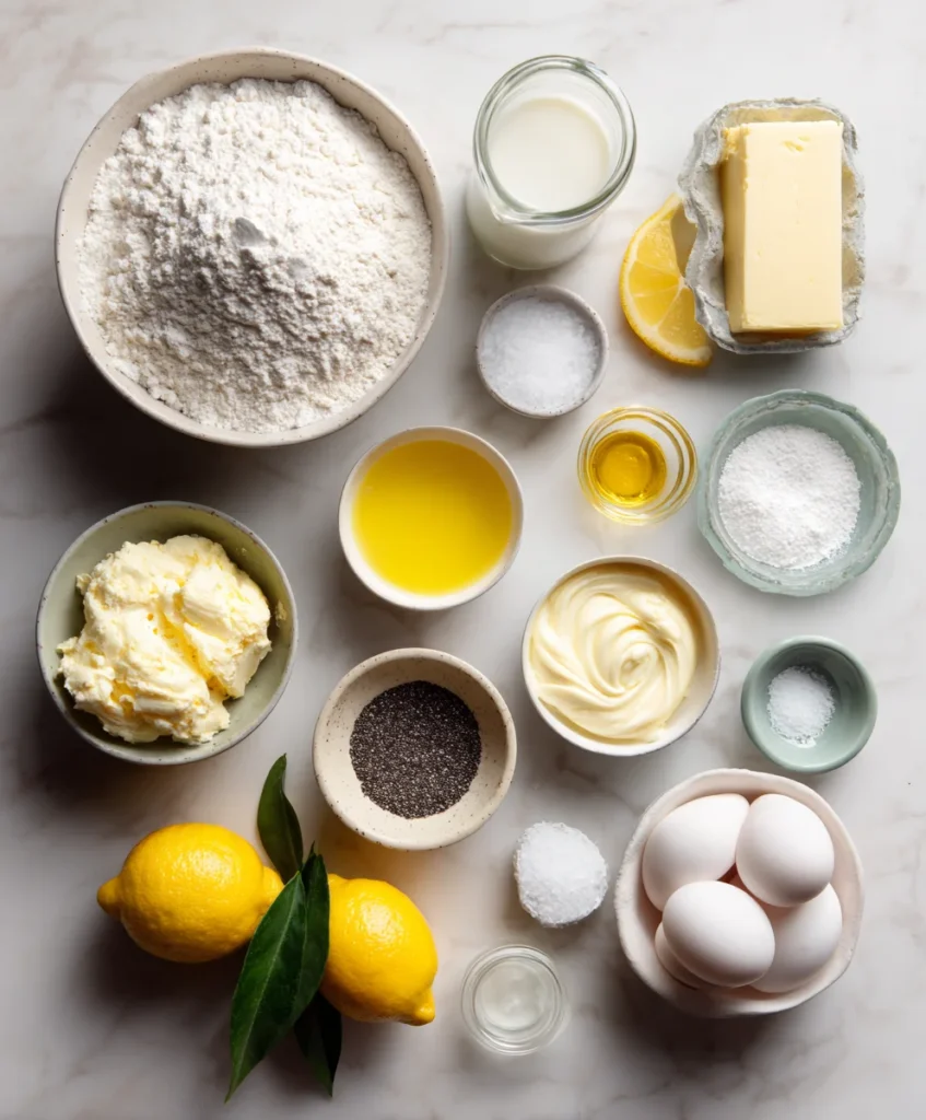 Lemon loaf cake