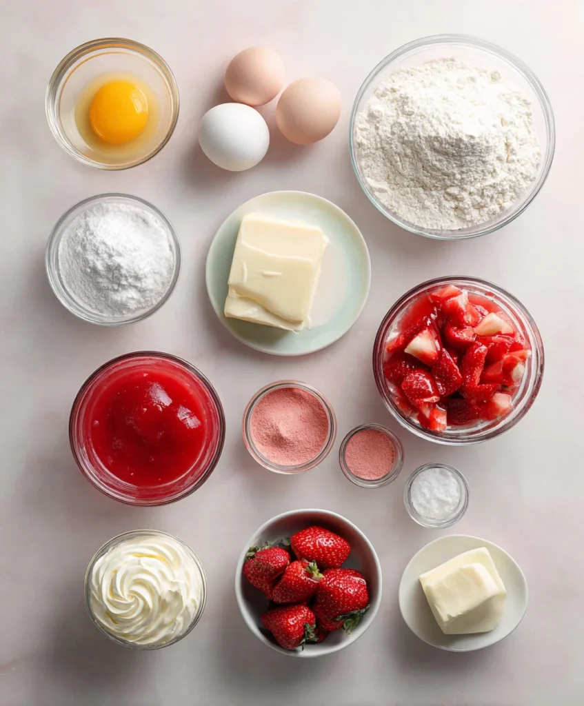 Strawberry cake