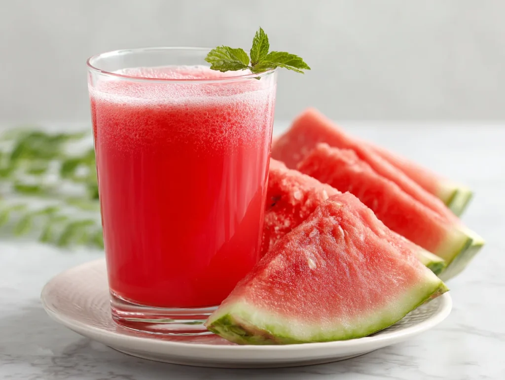Watermelon juice