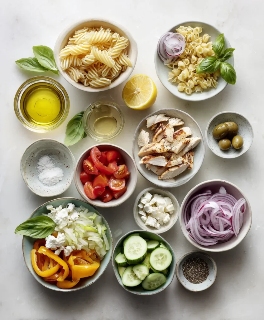 cold pasta without mayo