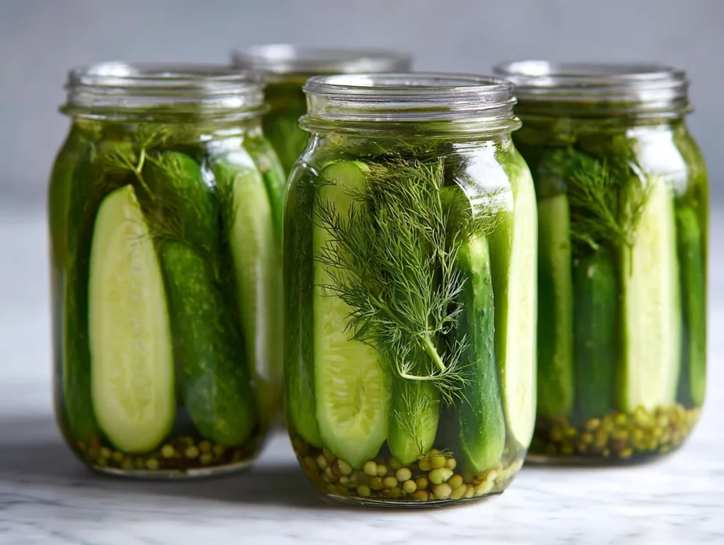 crunchy dill pickles