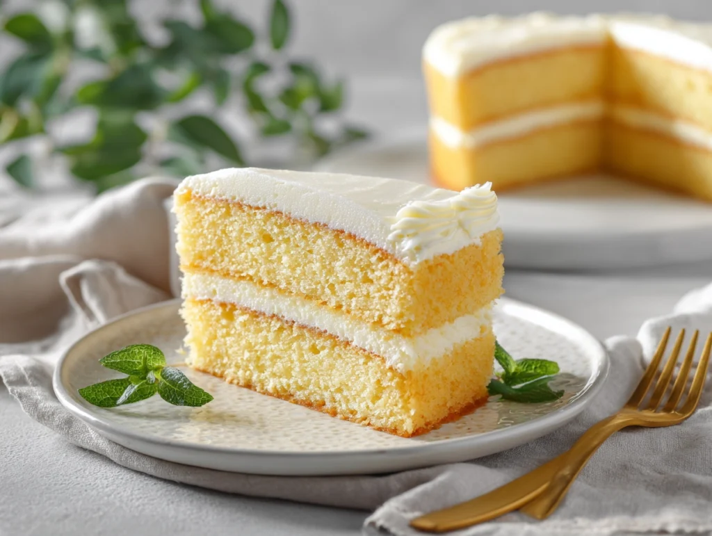 fluffy vanilla cake recipe