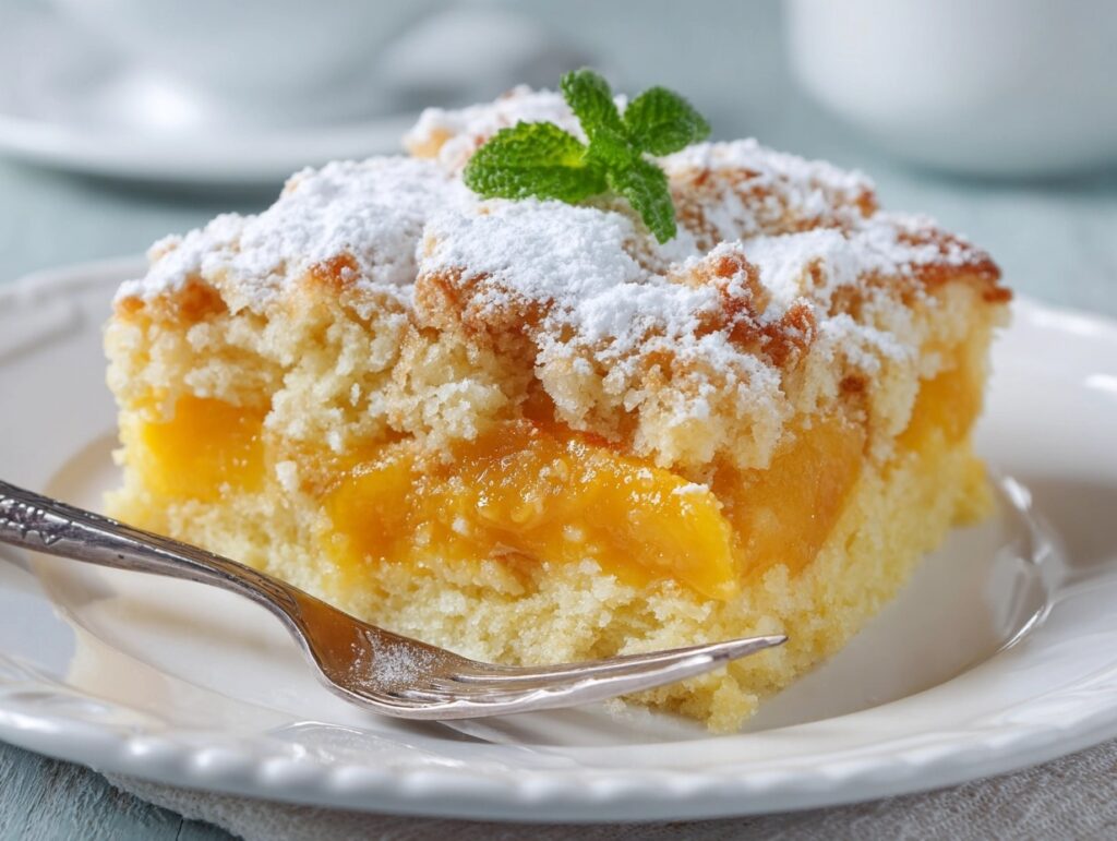 peach cobbler cake mix recipe