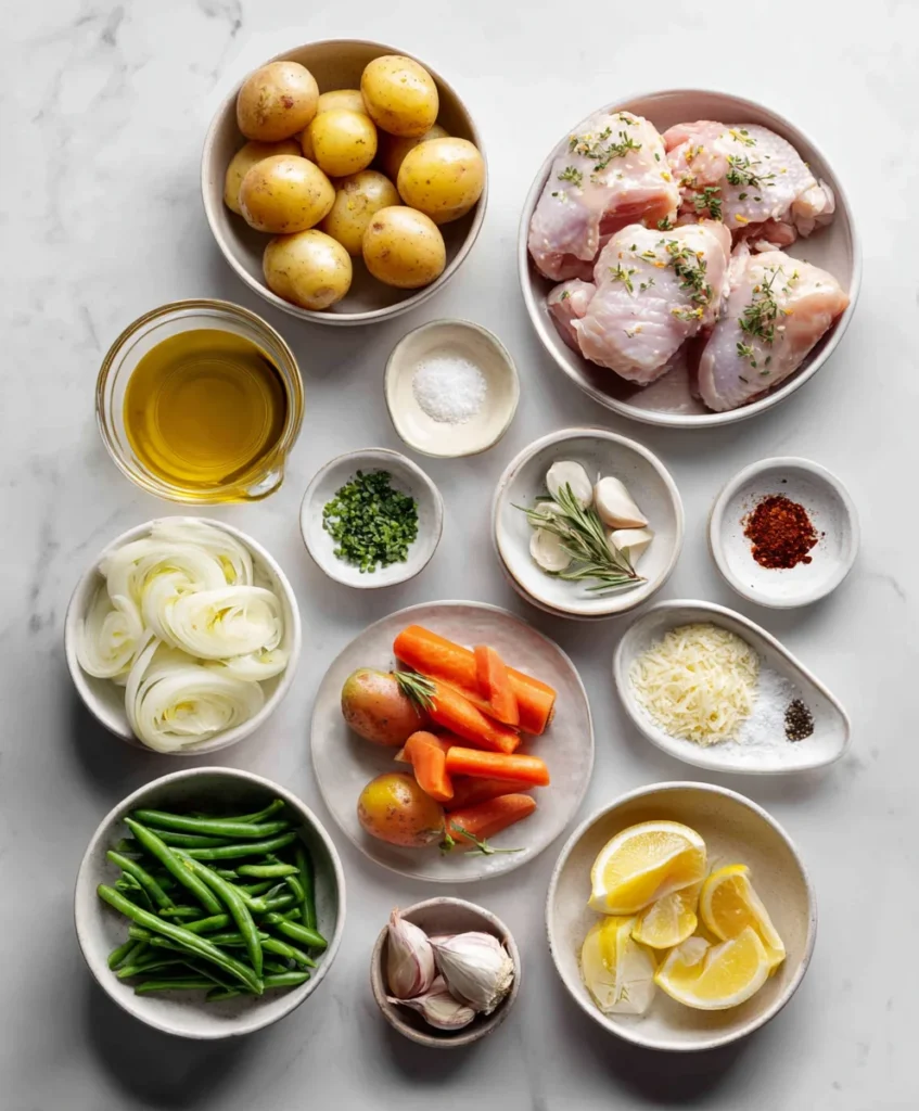 slow cooker chicken and potatoes