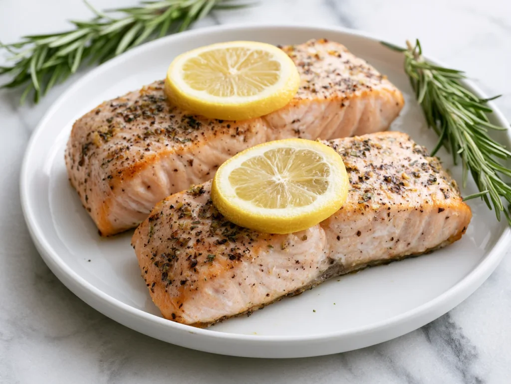 Baked Salmon with Lemon Recipe