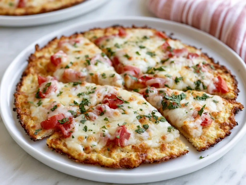 Cauliflower Pizza Crust Recipe