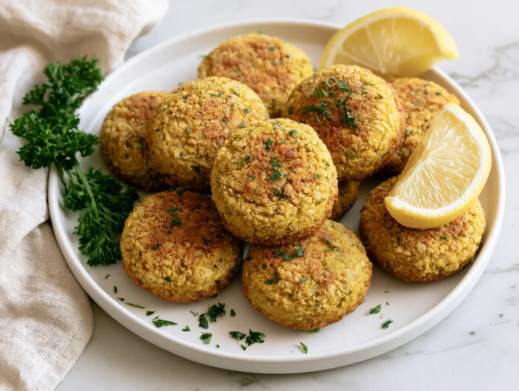 Healthy Baked Falafel Recipe
