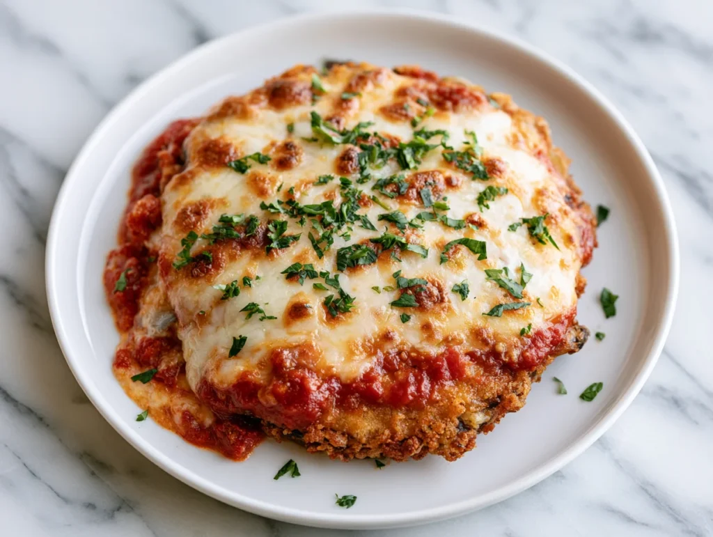 Healthy Eggplant Parmesan Recipe