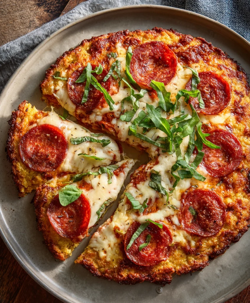 Keto-Friendly Pizza Crust
