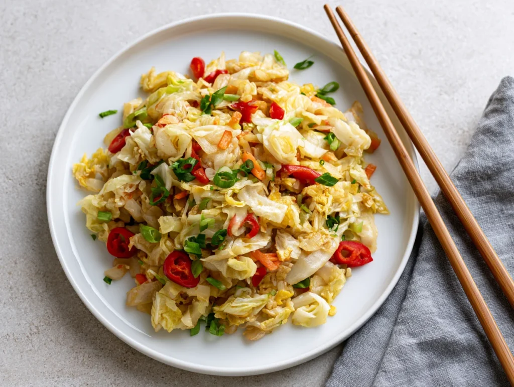 Low-Carb Cabbage Stir-Fry Recipe
