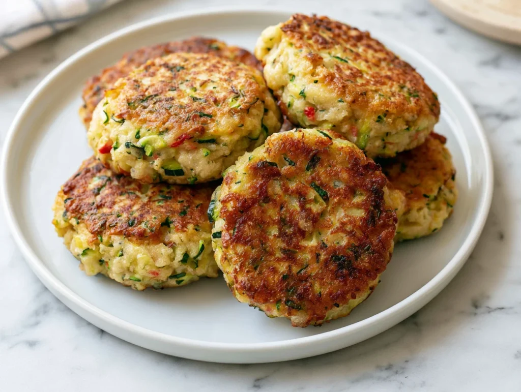 Low-Carb Zucchini Fritters Recipe