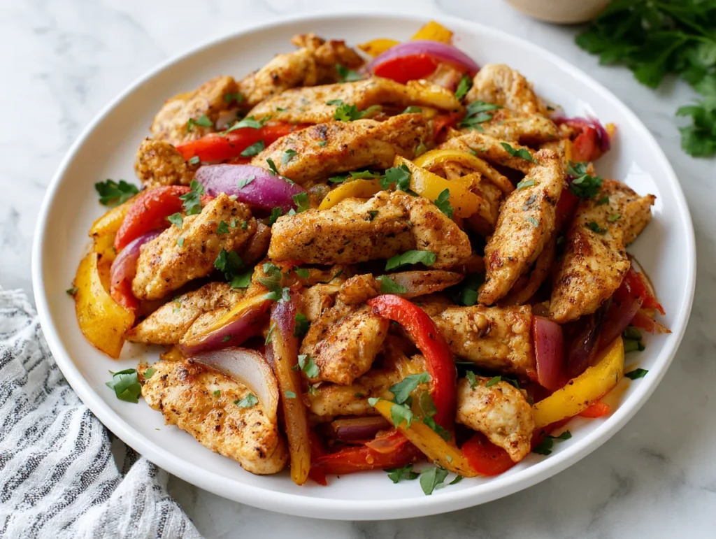 Paleo Chicken Fajitas Recipe