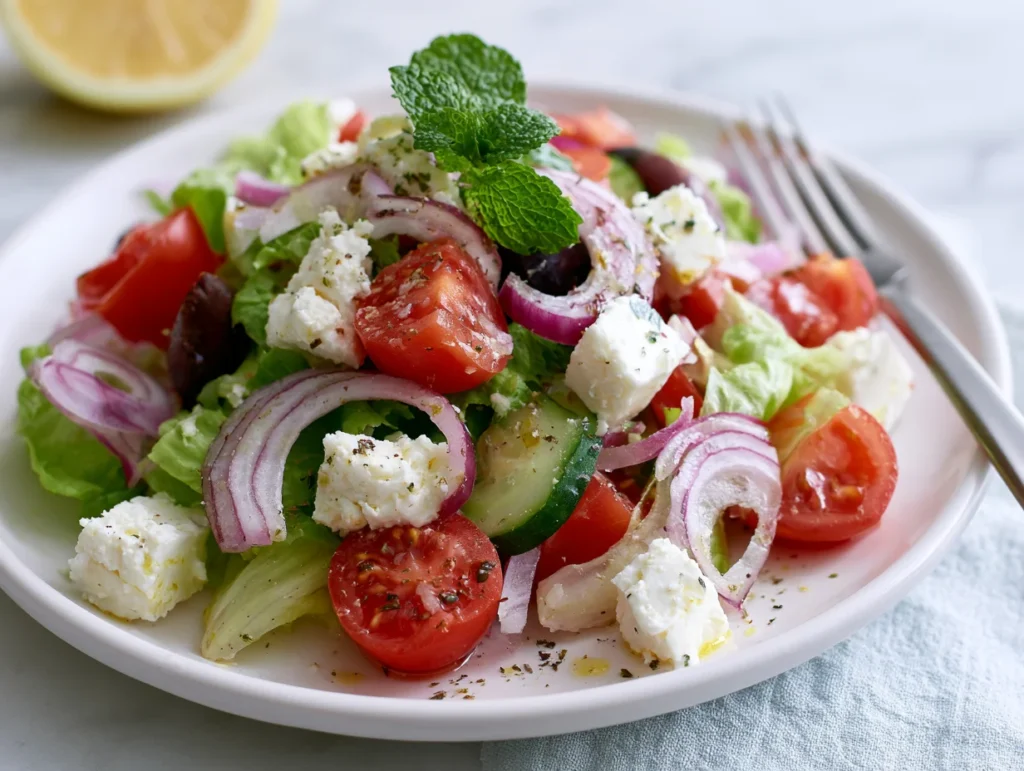 Quick Greek Salad Recipe
