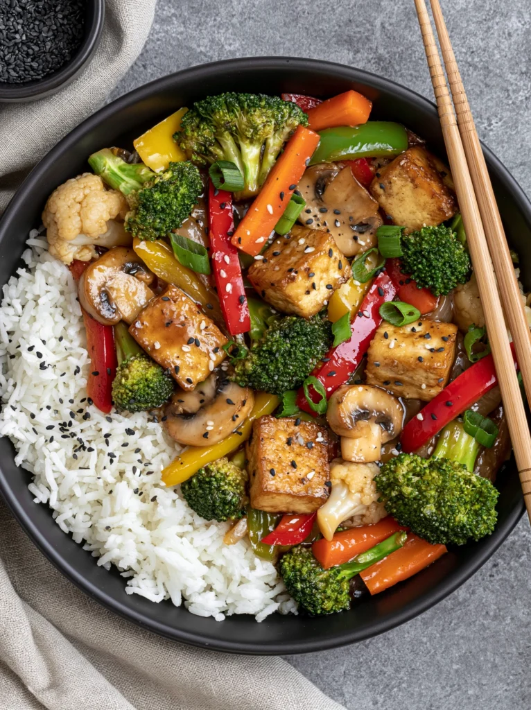 Spicy Tofu Stir-Fry