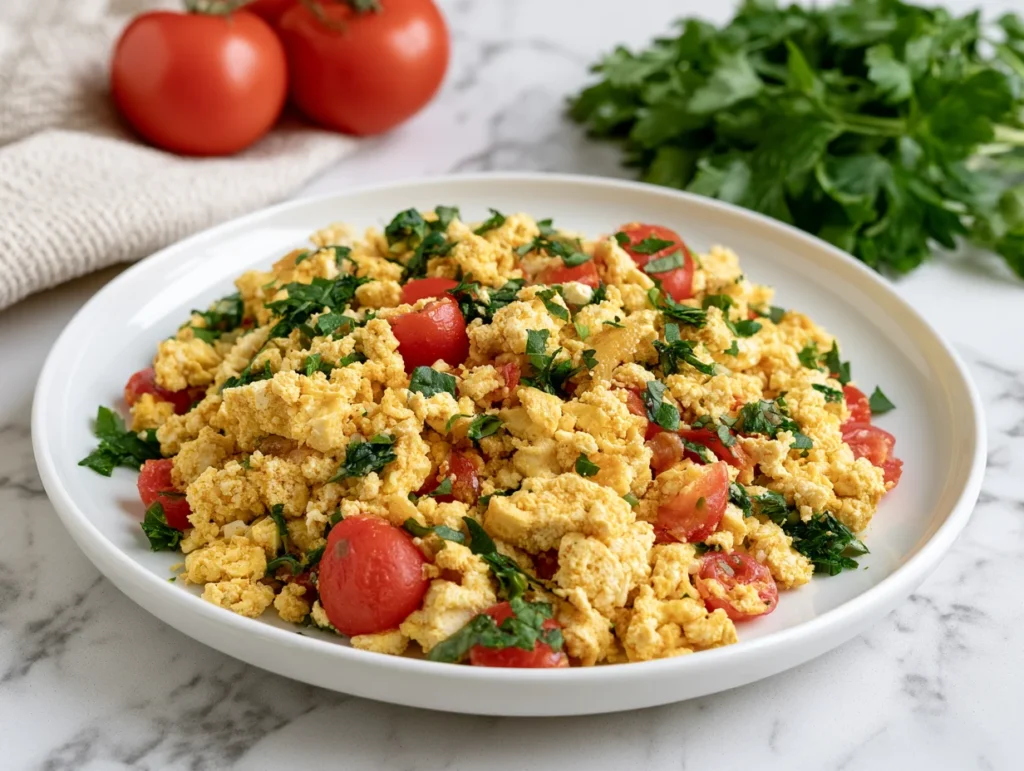 Vegan Tofu Scramble Recipe