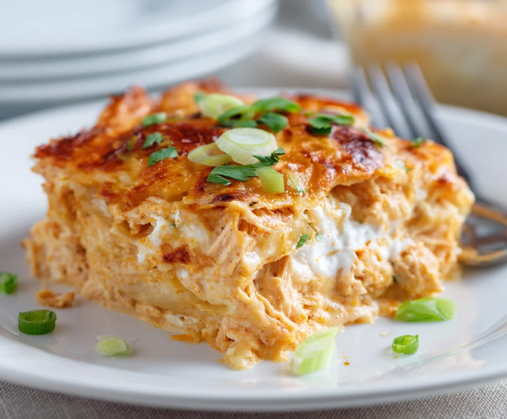 buffalo chicken casserole recipe easy