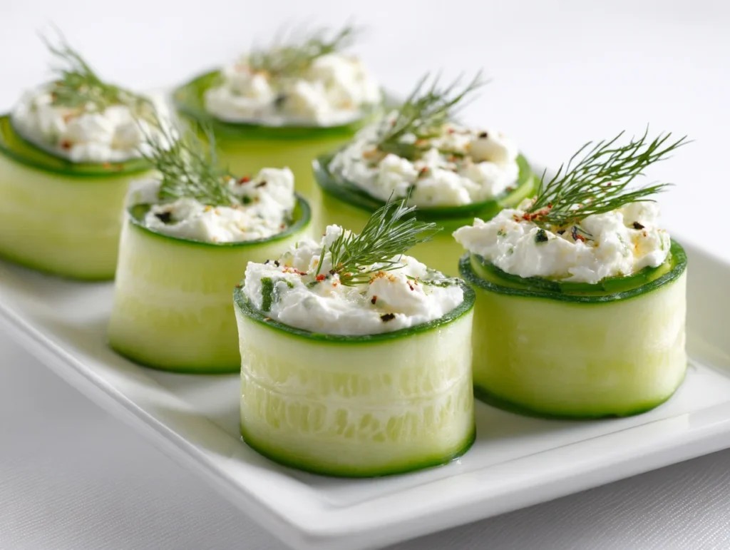 cucumber pinwheels