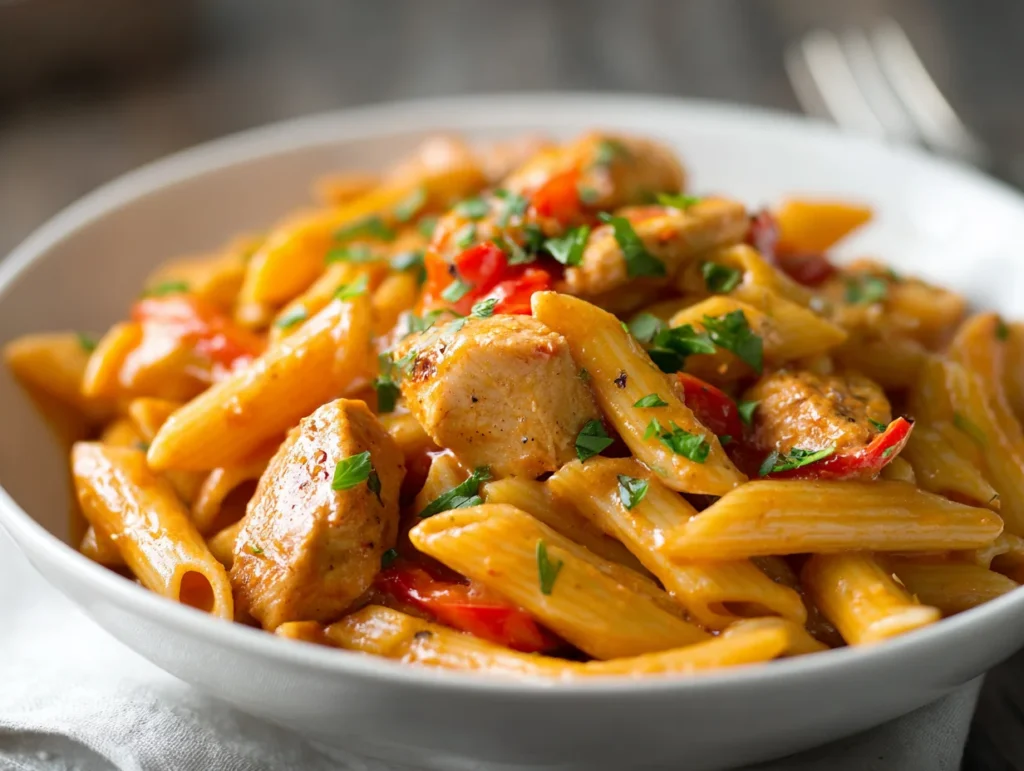 spicy chicken chipotle pasta