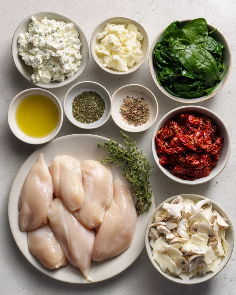 stuffed chicken breast