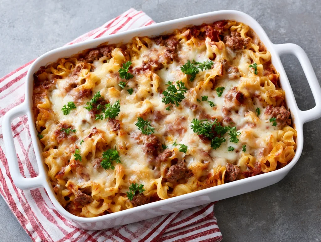 Beef Noodle Casserole Recipe