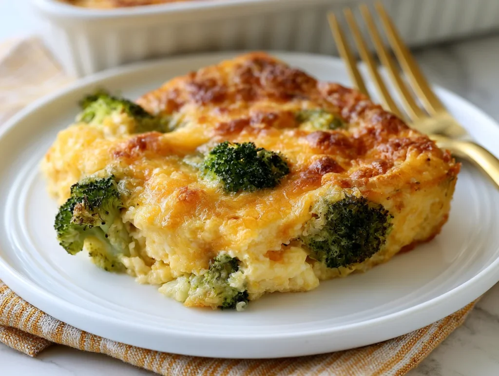 Broccoli Cheese Casserole Recipe