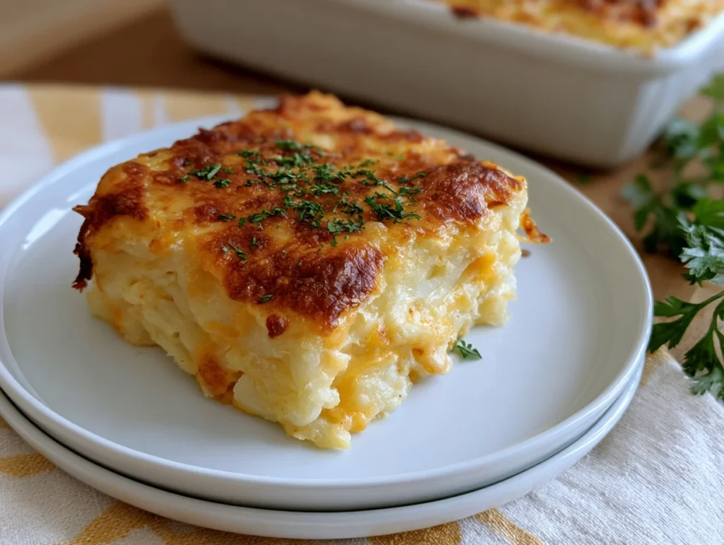 Cheesy Potato Casserole Recipe