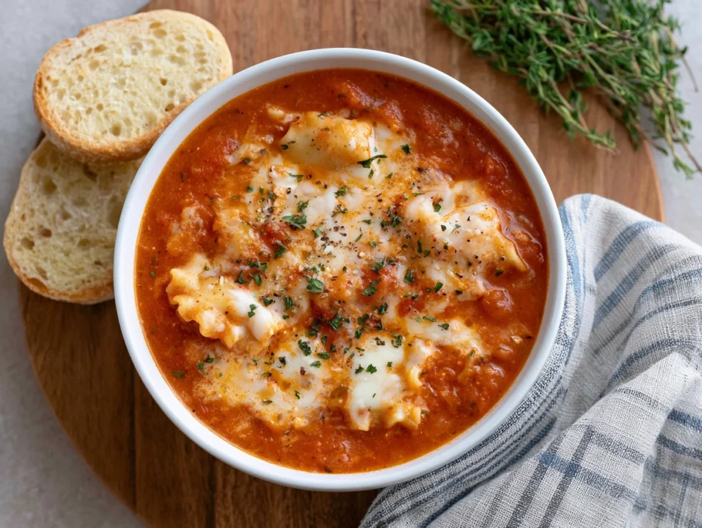 Cozy Lasagna Soup Recipe