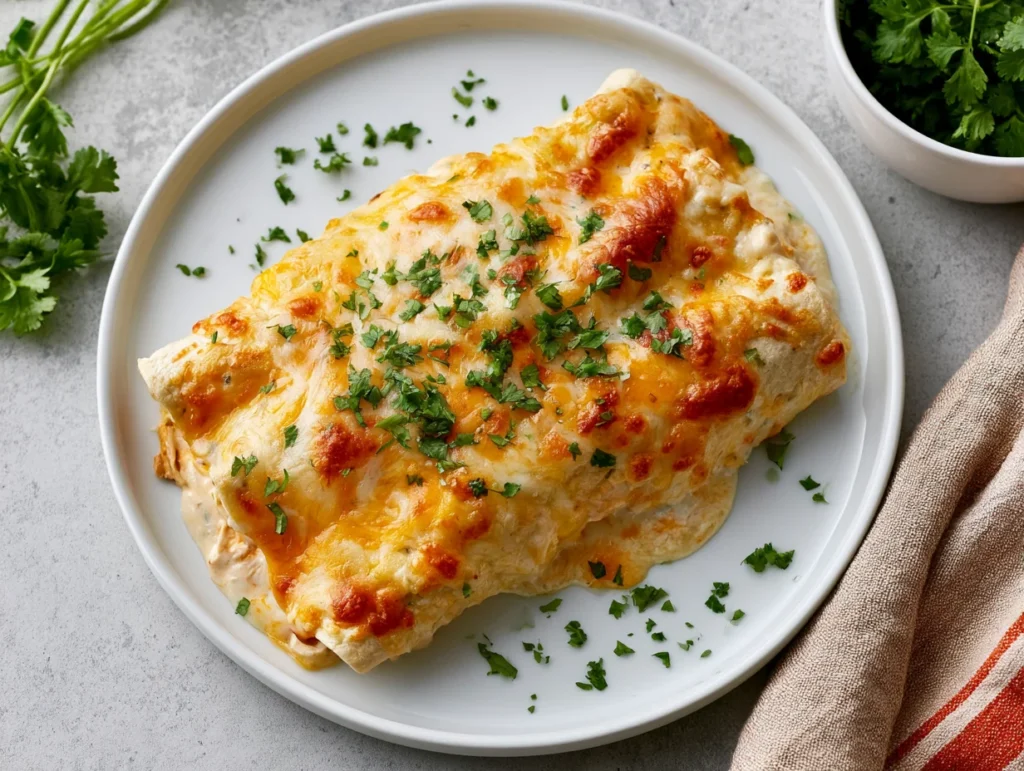 Creamy Sour Cream Chicken Enchilada Recipe