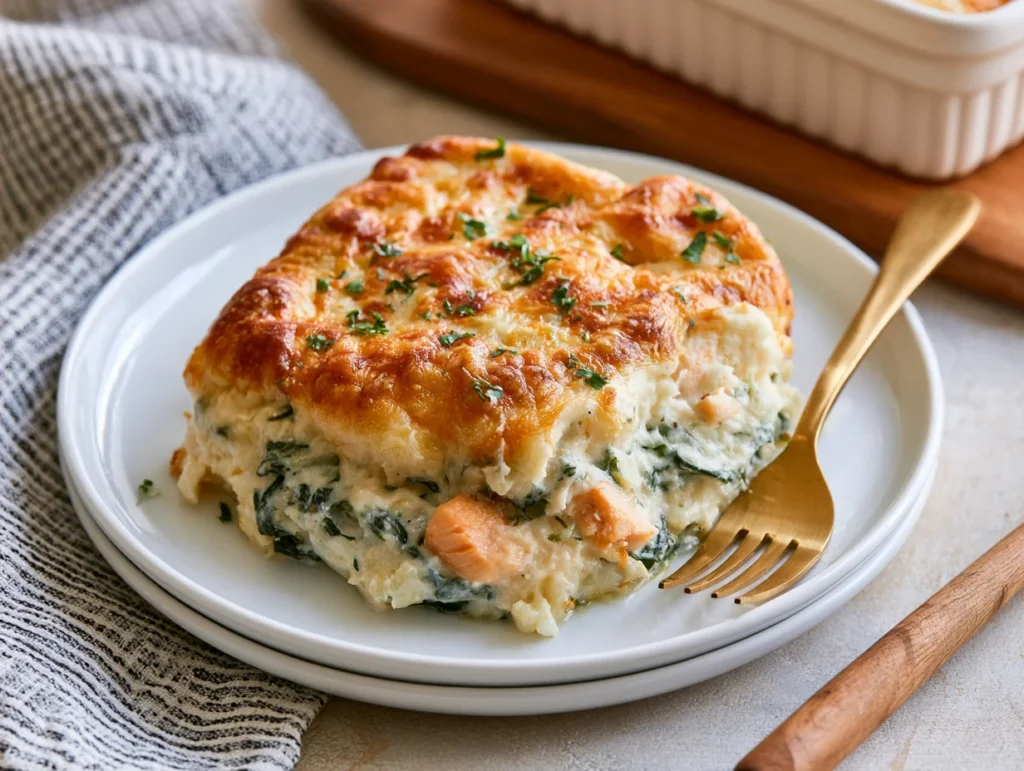 Creamy Spinach Chicken Casserole Recipe