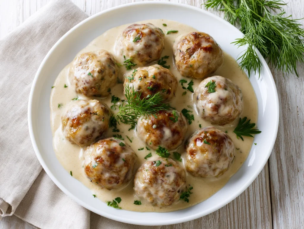 Creamy Swedish Meatball Recipe