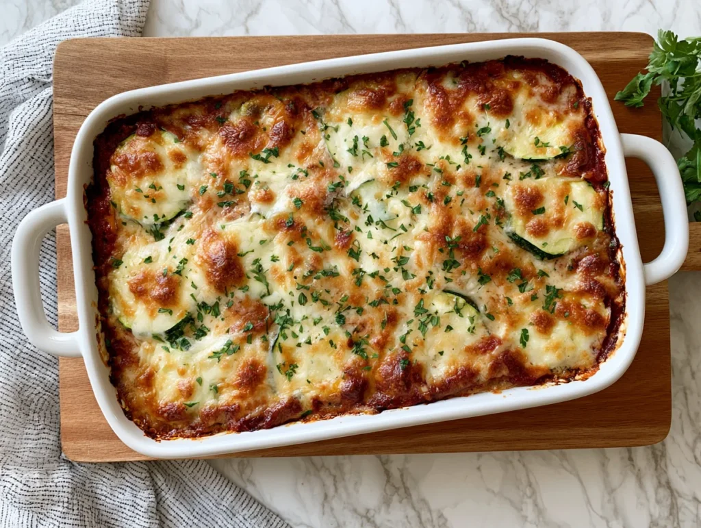Easy Zucchini Lasagna Recipe