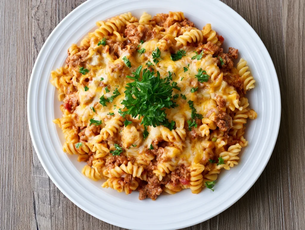Ground Beef Pasta Casserole Recipe