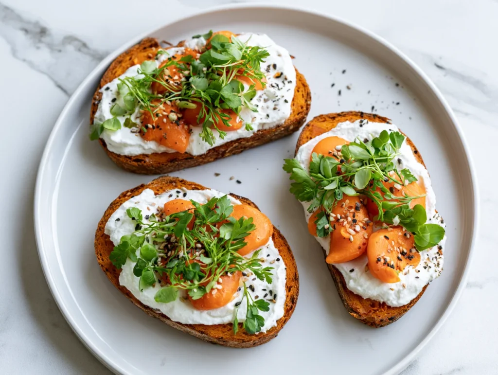 Healthy Sweet Potato Toast Recipe