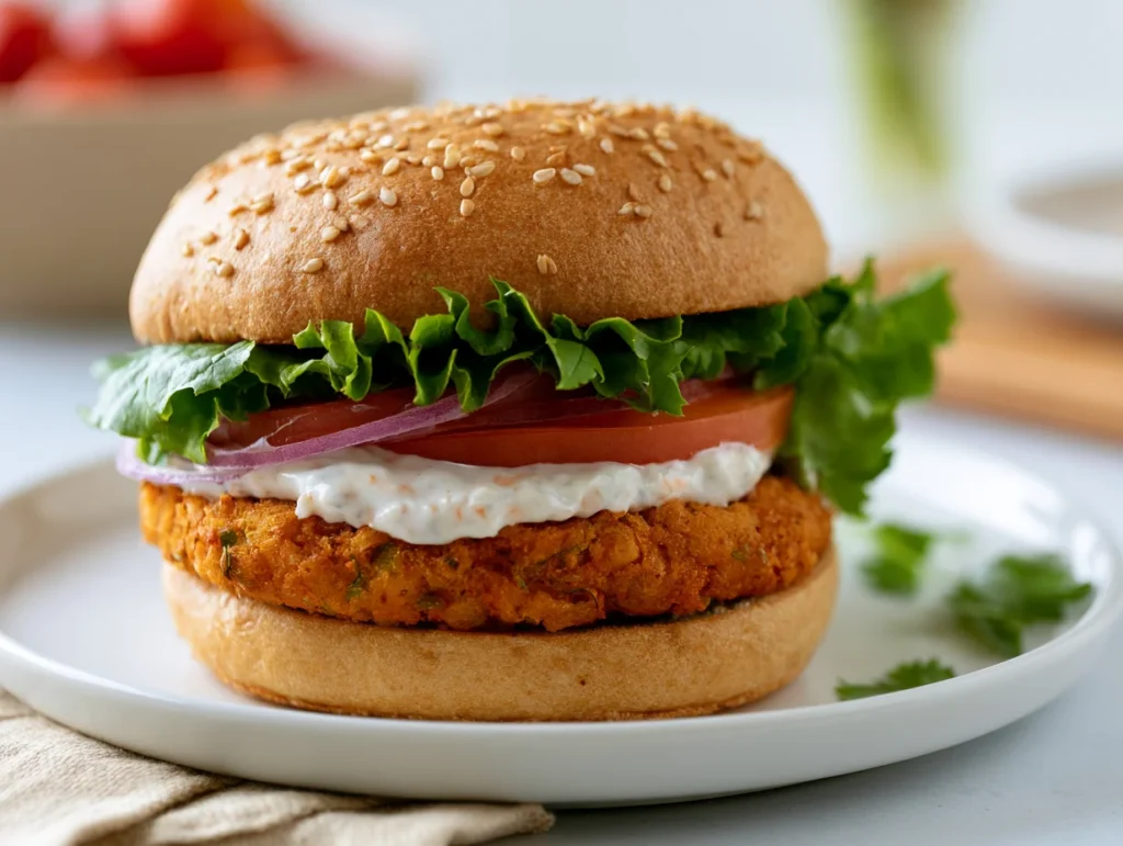 Healthy Veggie Burger Recipe