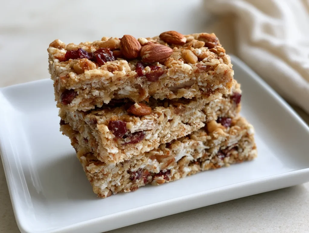 Homemade Granola Bars Recipe