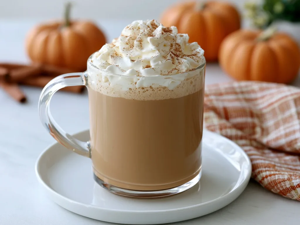 Homemade Pumpkin Spice Latte Recipe