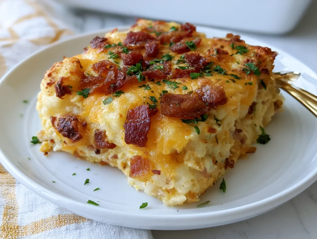 Loaded Cauliflower Casserole Recipe