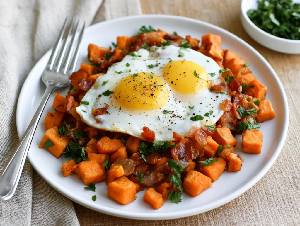 Low-Carb Sweet Potato Hash Recipe